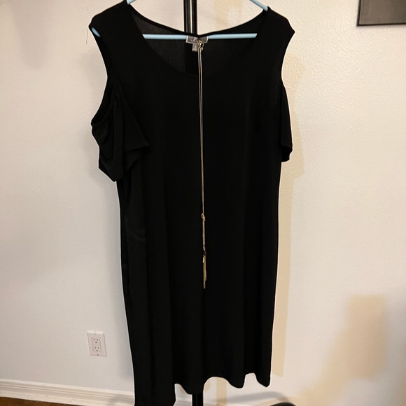 JM collection ladies extra large black dress - Picture 1 of 6
